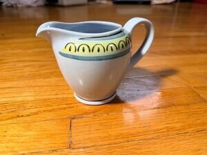 Midcentury Arabia Finland Crownband Crown Band Soup Creamer